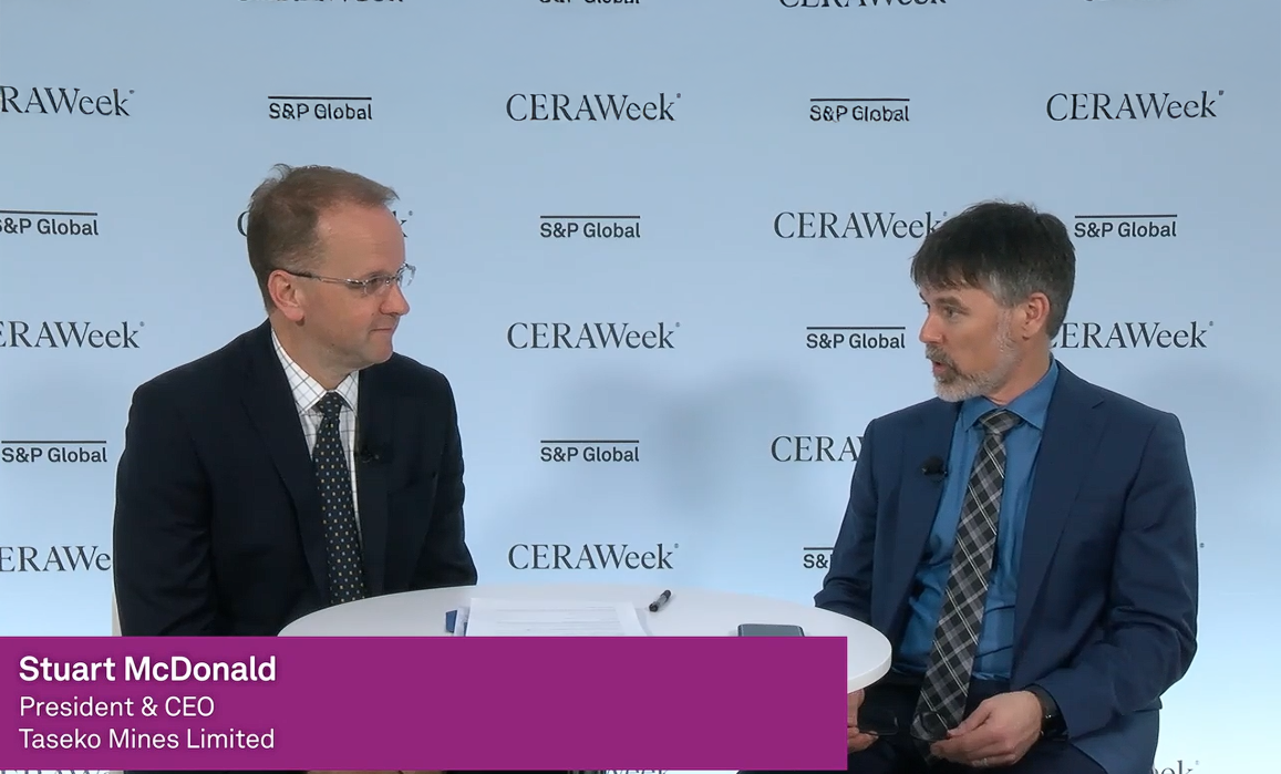 CERAWeek Executive Insights: Stuart McDonald Shares Copper Insights with S&P Global