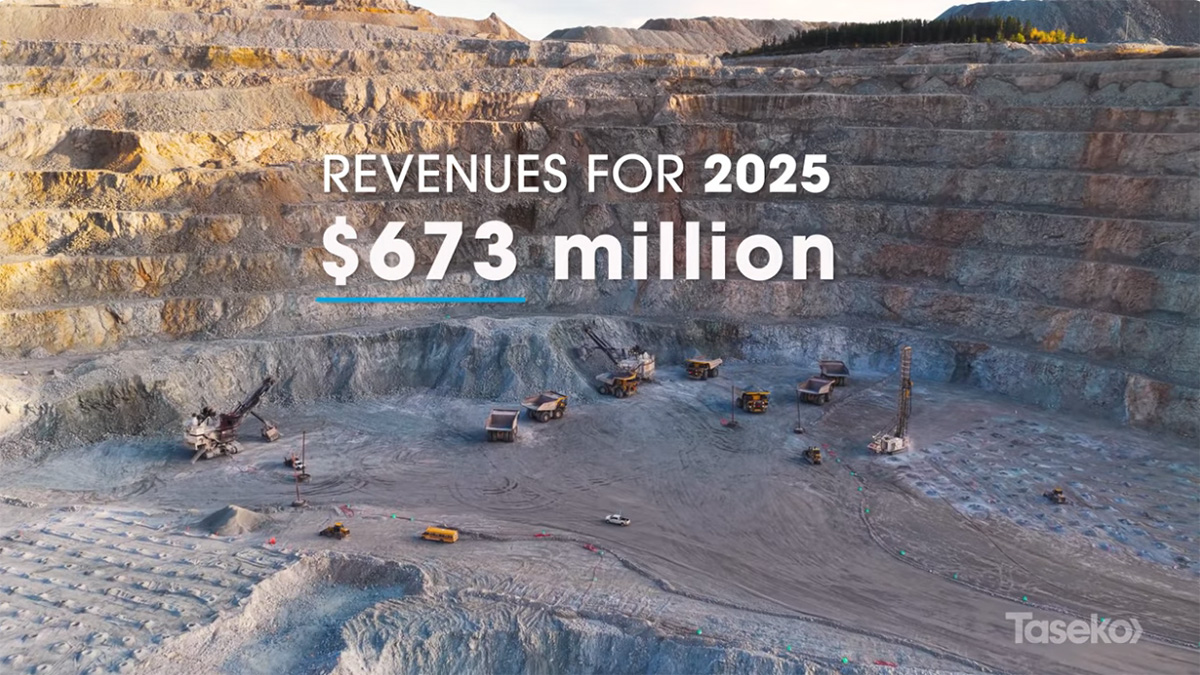 CEO Highlight Video: Taseko Finishes 2025 Strong; Looks Ahead to an Exciting 2026