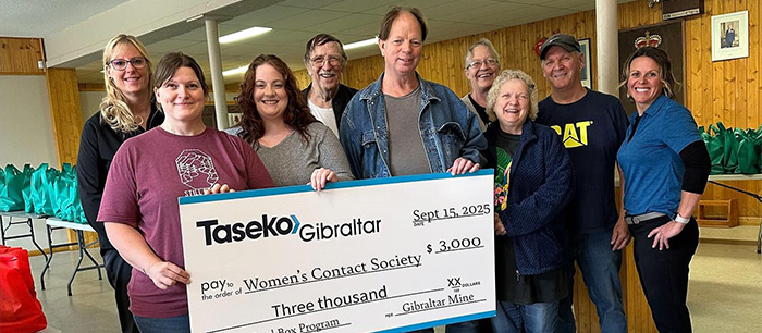My Cariboo Now: Gibraltar Mines Donates to Good Food Box Program in Williams Lake